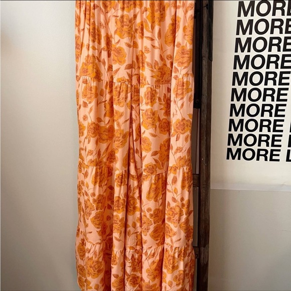 NEW Free People x Jen's Pirate Booty Electro Floral Seadrift Flare Pants - Picture 9 of 12